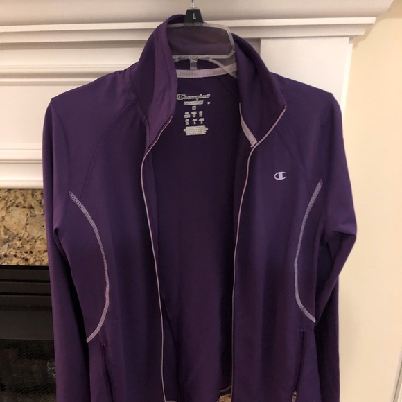 Purple athletic jacket - Picture 1 of 3